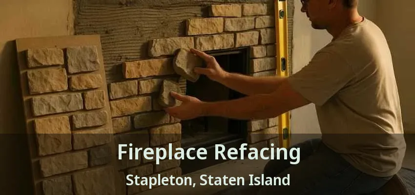 Fireplace Refacing Stapleton, Staten Island - NY